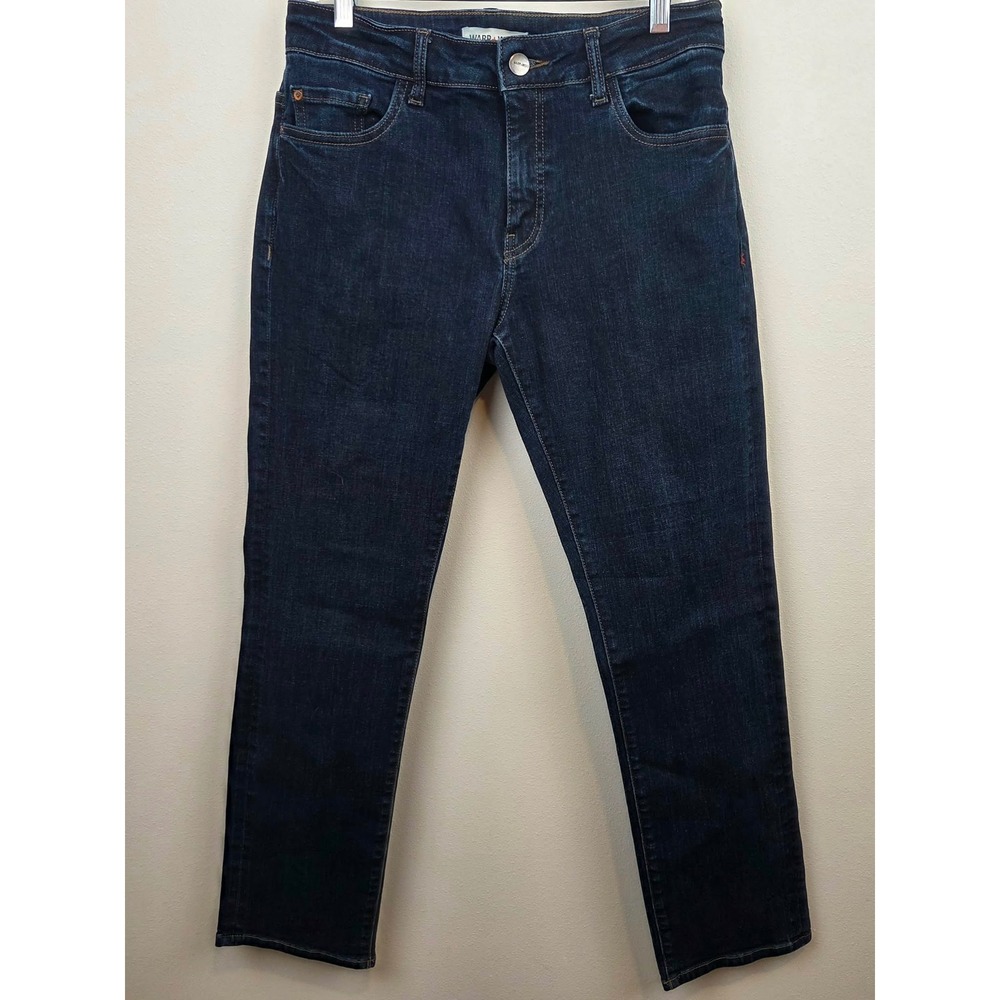 Warp + Weft AMS Amsterdam Slim Jeans Midnight Dark Wash Indigo 30x30 Mens 179430